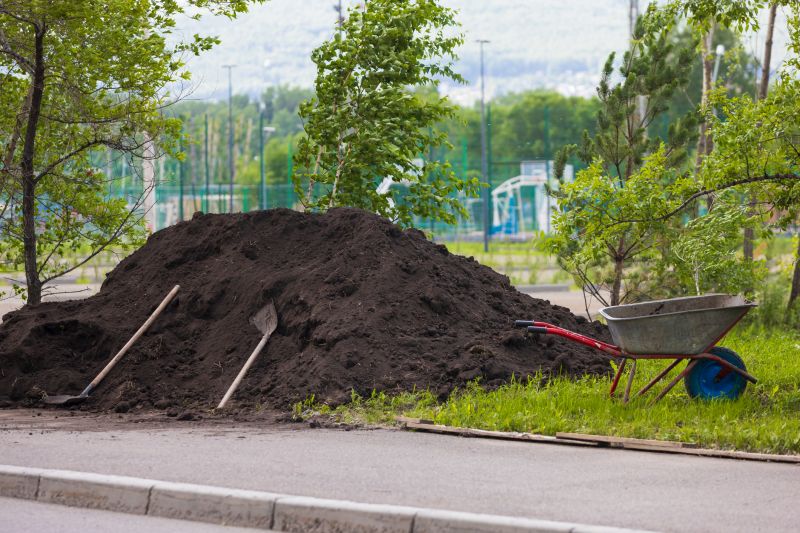 Landscape Grading with Fill Dirt