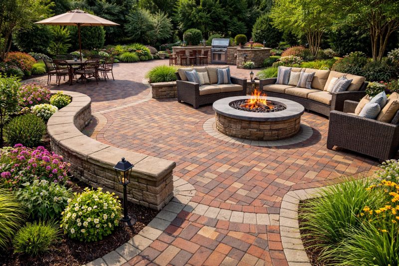 Patio Brick Installation in Warwick, RI